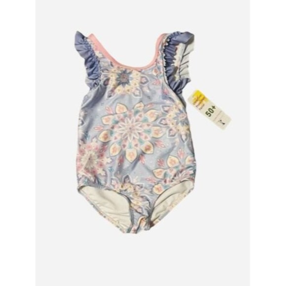 Sunshine Swing Ultraviolet Protection Factor 50+ Girls Swimsuit Size 6 - Picture 1 of 5